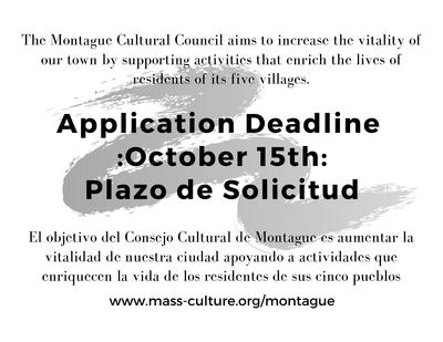 Apply Now for Cultural Council Funding!